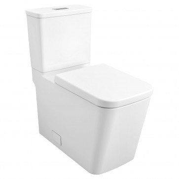 Eurocube 39661000 2-Pcs Dual Flush Right Height Elongated Toilet with Seat