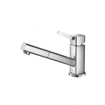 Isenberg K.1000SS Kitchen Smallie - Stainless Steel Kitchen Faucet With Pull Out
