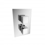 Isenberg 150.4420CP Series 150 Thermostatic Valve With 2-Way Diverter & Integrated Volume Control & Trim
