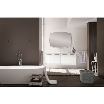 Archeda ESS308911 Essenze Vanity + Double Ceramic Sink