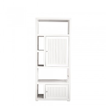 James Martin Vanities E645-BLC30-GW Athens 30" Bookcase Linen Cabinet (double-sided), Glossy White