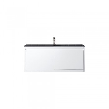 James Martin Vanities 801V47 Milan 47.3" Single Vanity Cabinet, Composite Top
